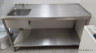 Nerezový stůl s dřezem gastro (Stainless steel table with sink gastro) 1600x700x920mm